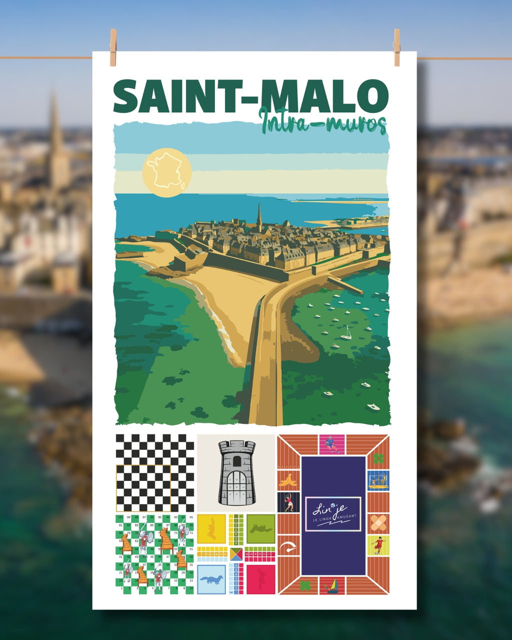 La Voyageuse à Saint-Malo