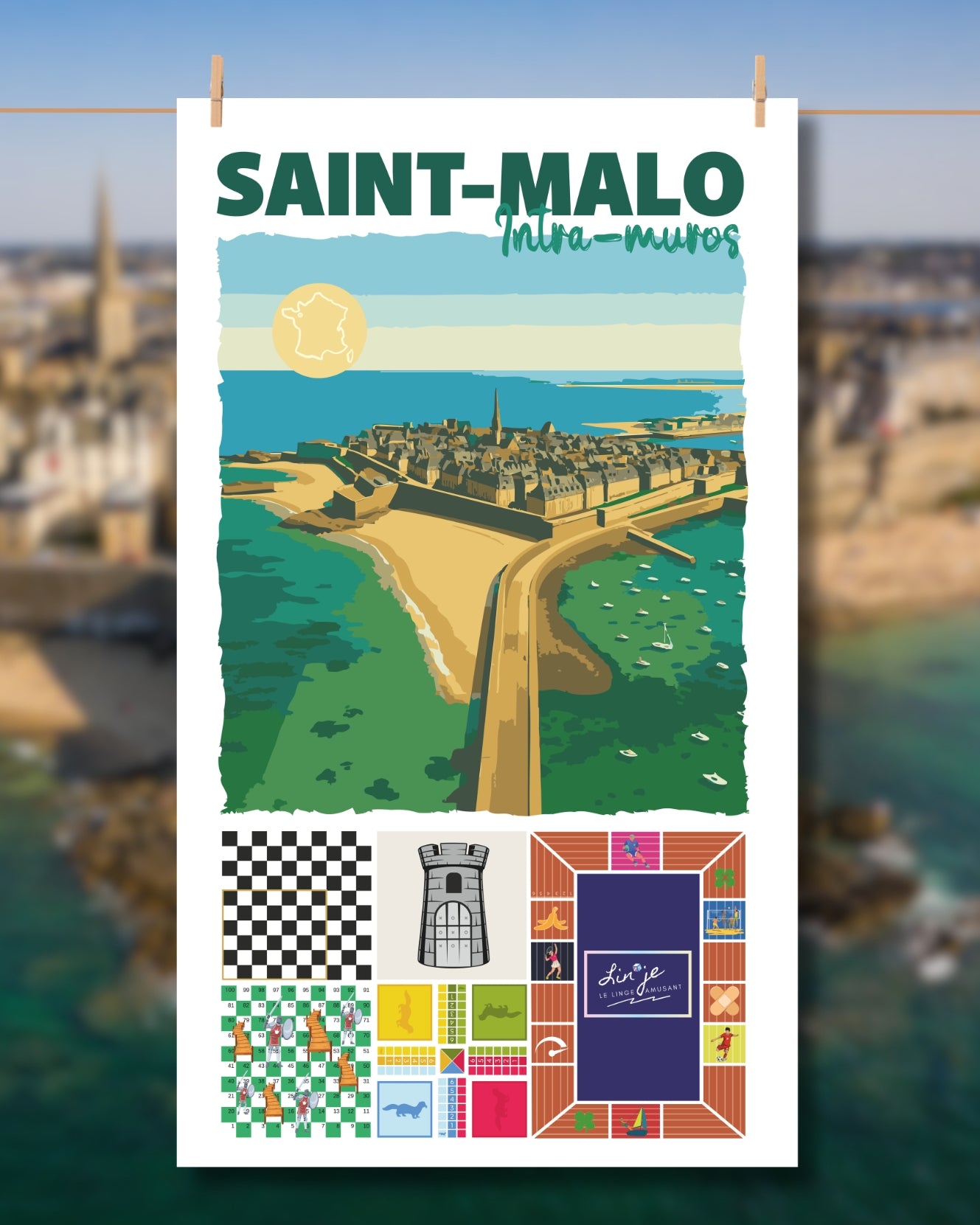 La Voyageuse à Saint-Malo